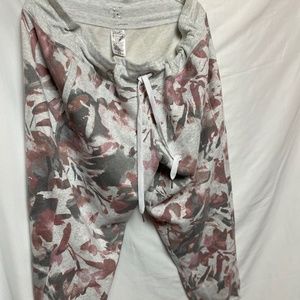 Calvin Klein Pink/Gray stylish jogger pants Plus Size XXL